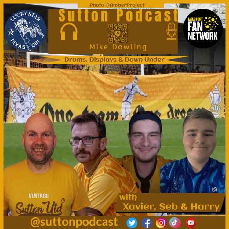 cover art for Drums, Displays & Down Under - with Xavier, Seb & Harry