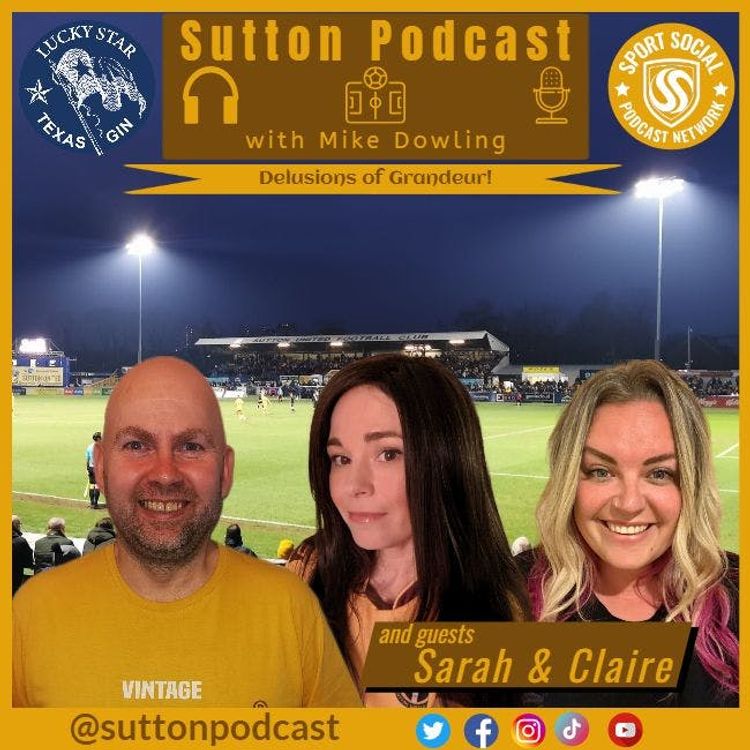 cover art for Delusions of Grandeur with Sarah & Claire