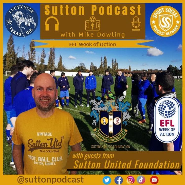 cover art for EFL Week of Action with Sutton United Foundation
