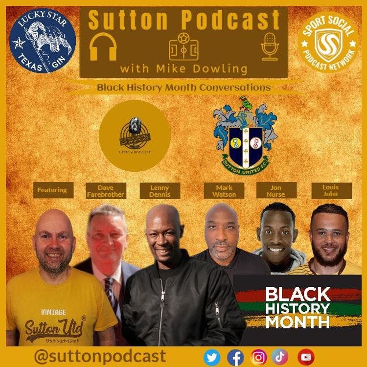 cover art for Black History Month Conversations with Dave, Lennie, Mark, Jon & Louis