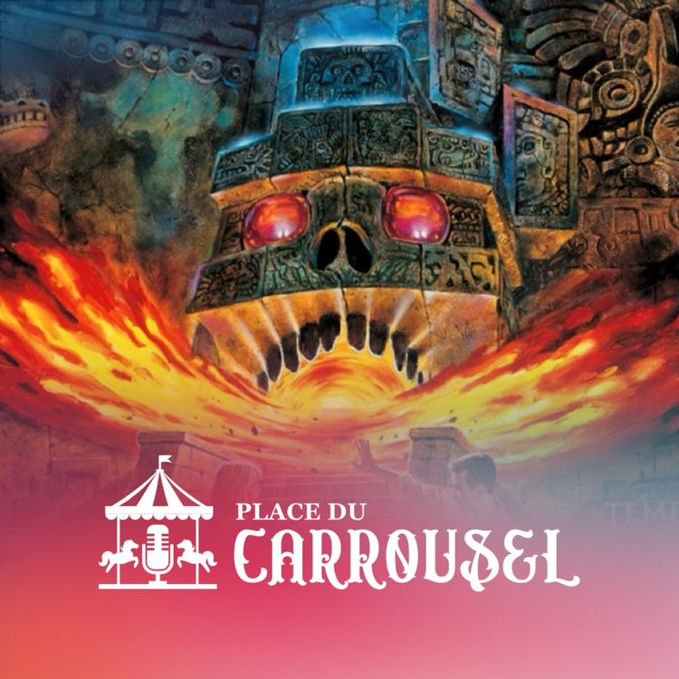 cover art for Templo del Fuego, une attraction Universal en Europe