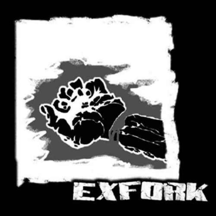 cover art for Exfork: A Cure for the Disease Called Man 10 inch vinyl