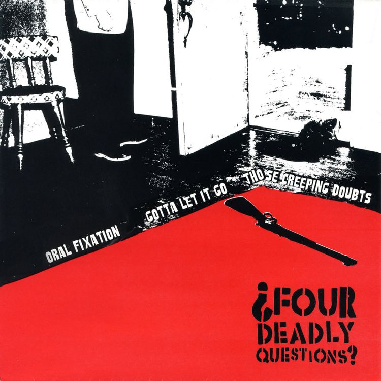 cover art for Four Deadly Questions vinyl ep