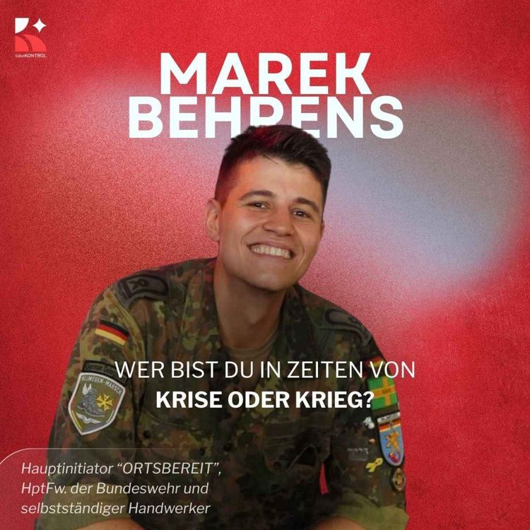 cover art for NEU: Wer bist Du in Zeiten von Krise oder Krieg? – mit Marek Behrens