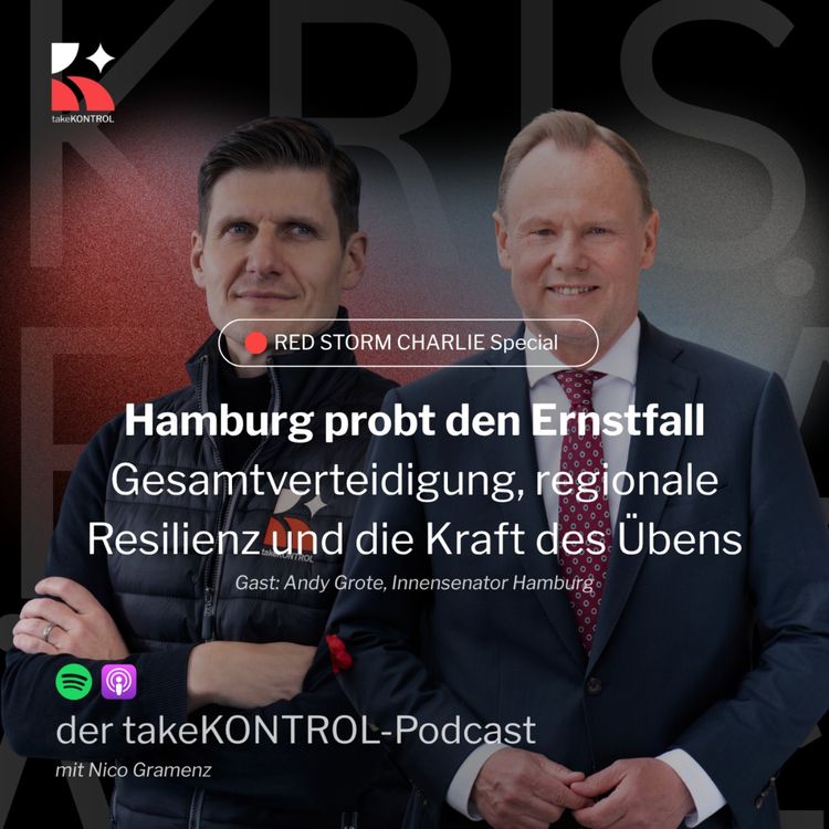 cover art for "Hamburg probt den Ernstfall" -  Sonderserie zur Bundeswehrübung "RedStormCharlie" in Hamburg