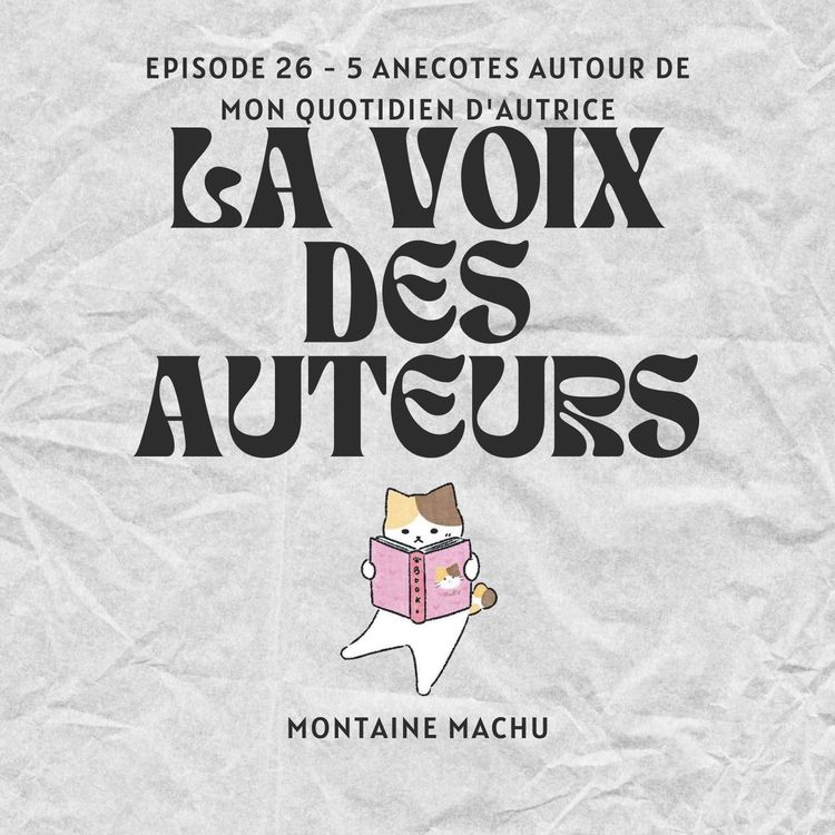 cover art for 5 anecotes autour de mon quotidien d'autrice