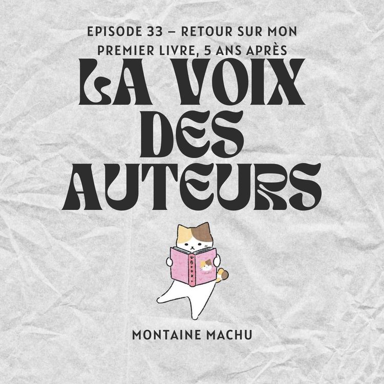 cover art for Retour sur mon premier livre, 5 ans après