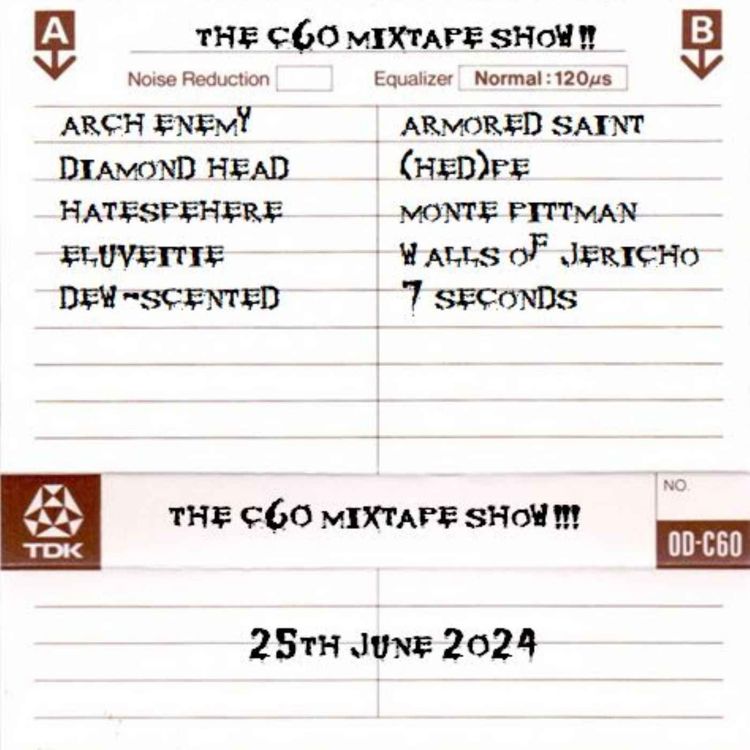 cover art for The C60 Mixtape Show 2nd July 2024