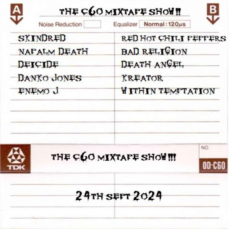 cover art for The C60 Mixtape Show 24th September 2024