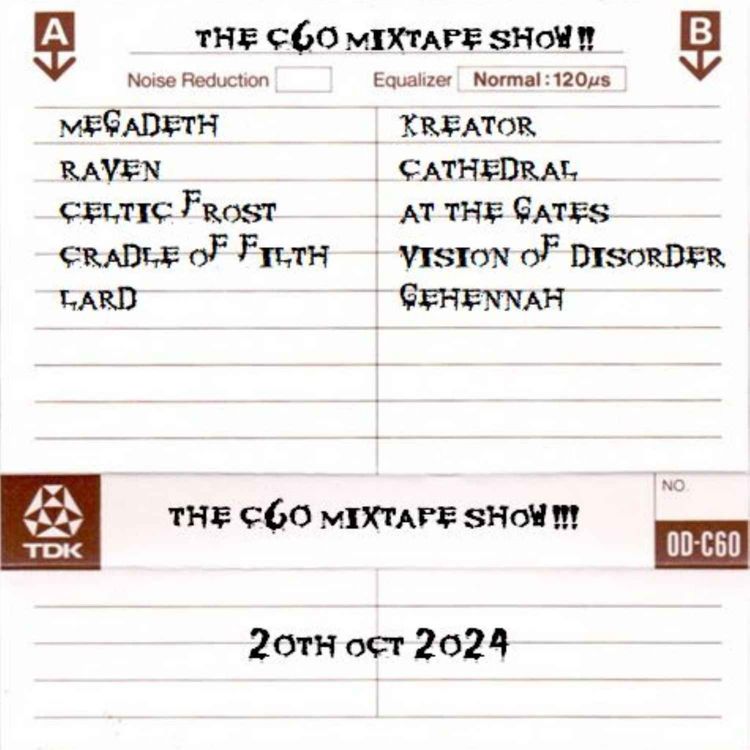 cover art for The C60 Mixtape Show 22nd October 2024