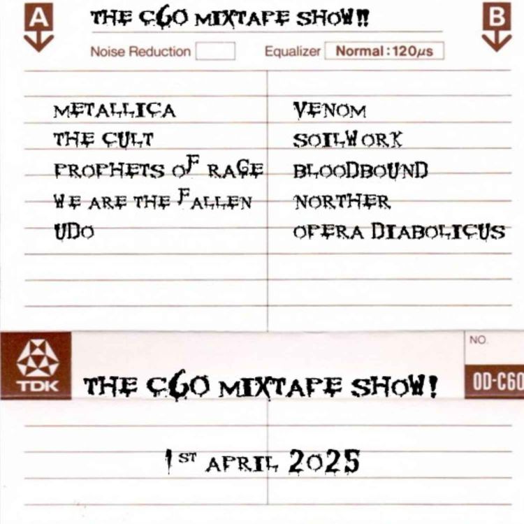 cover art for The C60 Mixtape Show 25th March 2025