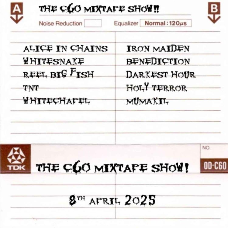 cover art for The C60 Mixtape Show 8th April 2025