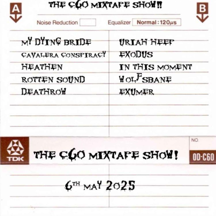 cover art for The C60 Mixtape Show 6th May 2025
