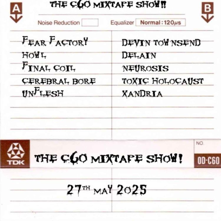 cover art for The C60 Mixtape Show 27th May 2025