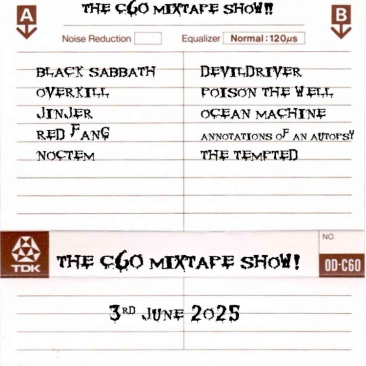cover art for The C60 Mixtape Show 3rd June 2025