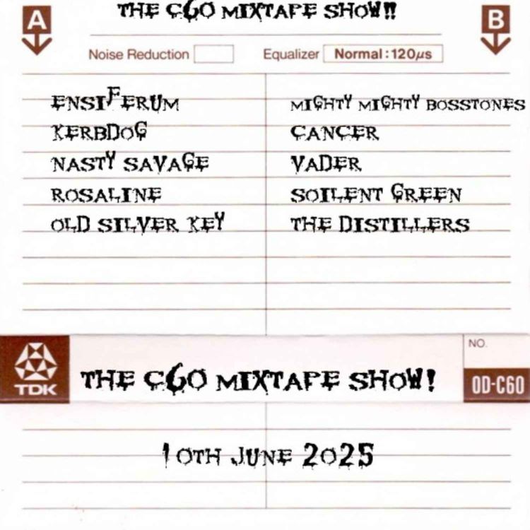 cover art for The C60 Mixtape Show 10th June 2025