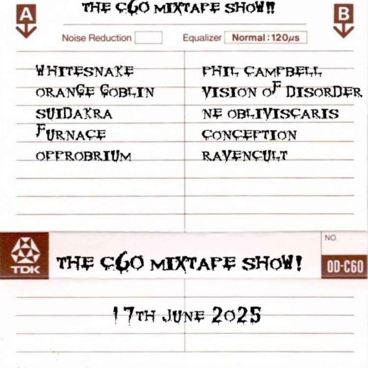 cover art for The C60 Mixtape Show 17th June 2025