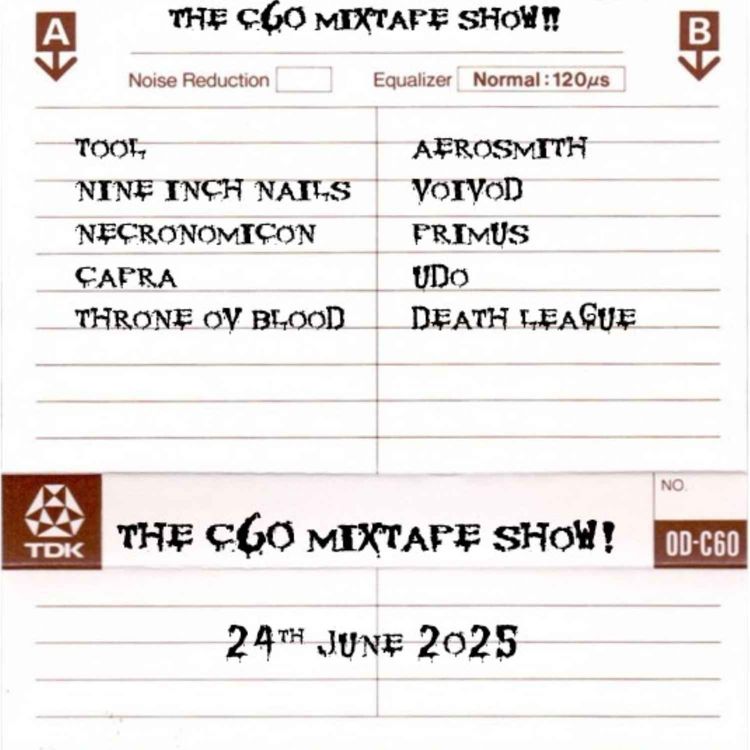 cover art for The C60 Mixtape Show 24th June 2025