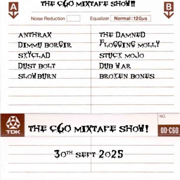 cover art for The C60 Mixtape Show 30th September 2025