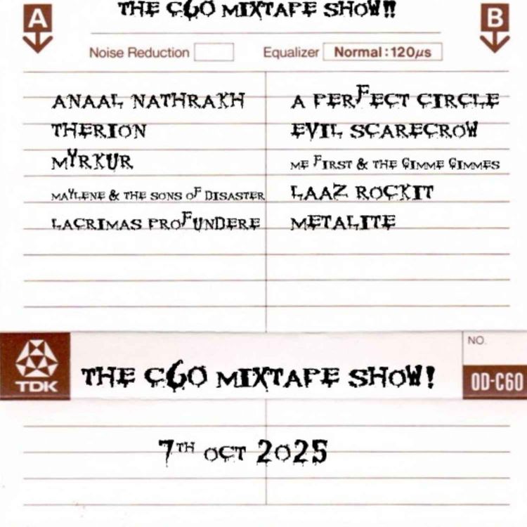 cover art for The C60 Mixtape Show 7th October 2025