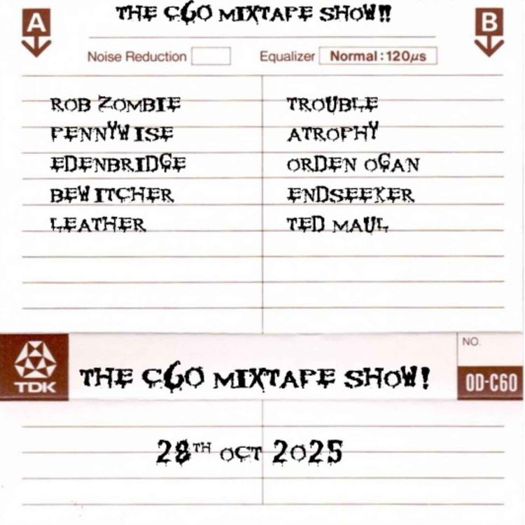 cover art for The C60 Mixtape Show 28th October 2025
