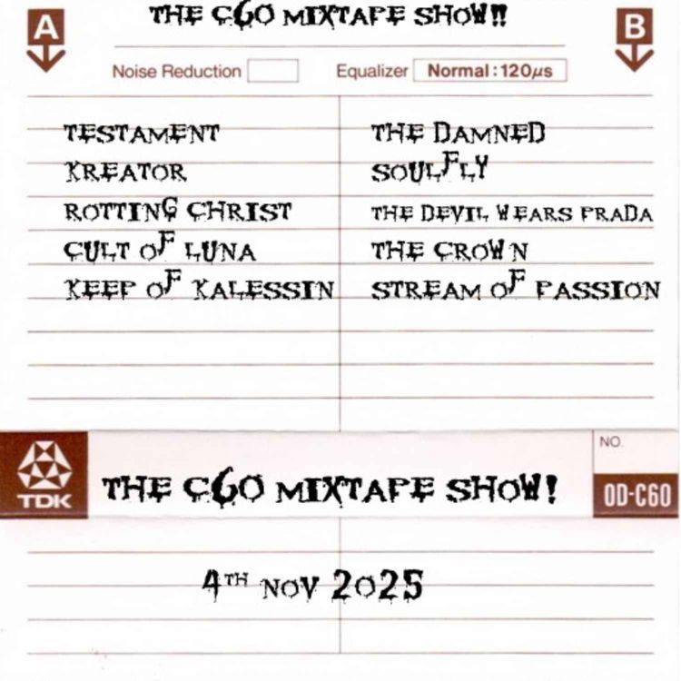 cover art for The C60 Mixtape Show 4th November 2025