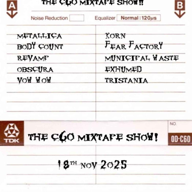 cover art for The C60 Mixtape Show 18th November 2025