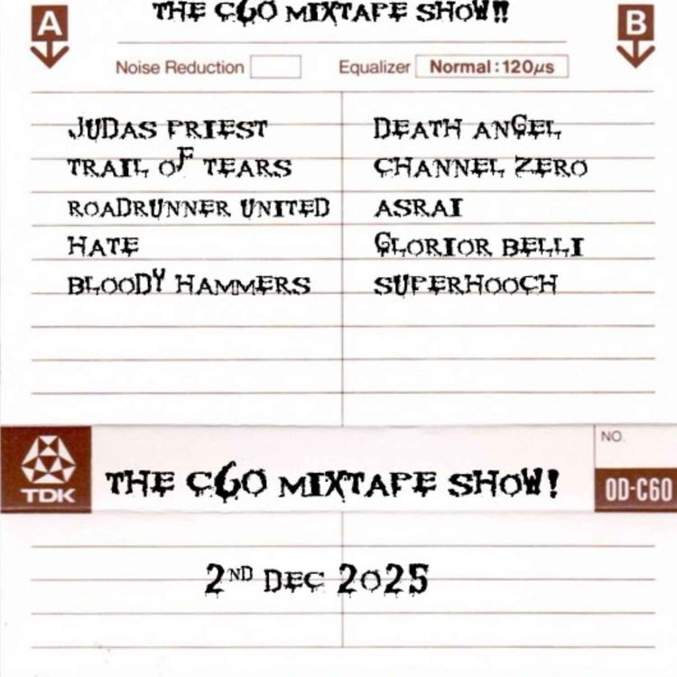 cover art for The C60 Mixtape Show 2nd December 2025