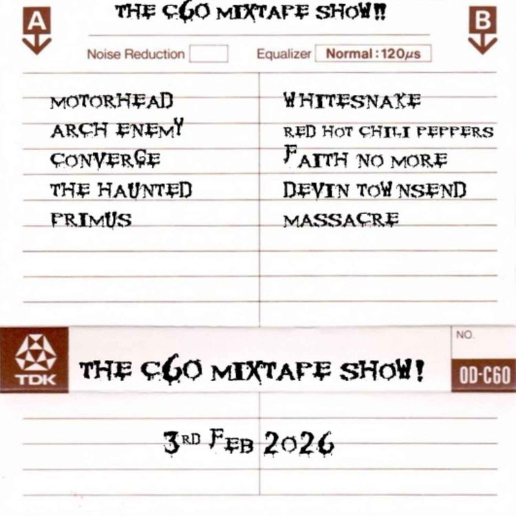 cover art for The C60 Mixtape Show 3rd February 2026