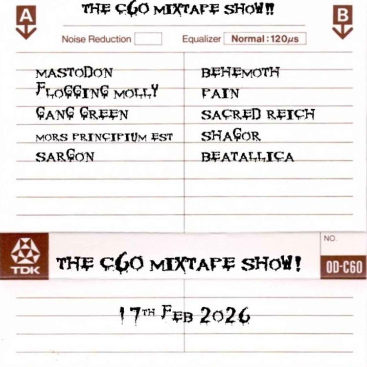 cover art for The C60 Mixtape Show 17th February 2026