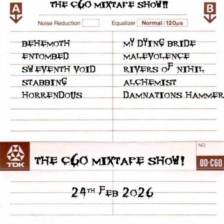 cover art for The C60 Mixtape Show 24th February 2026