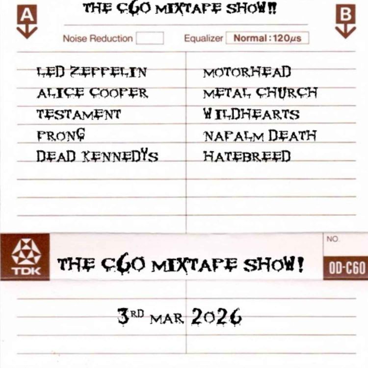 cover art for The C60 Mixtape Show 3rd March 2026