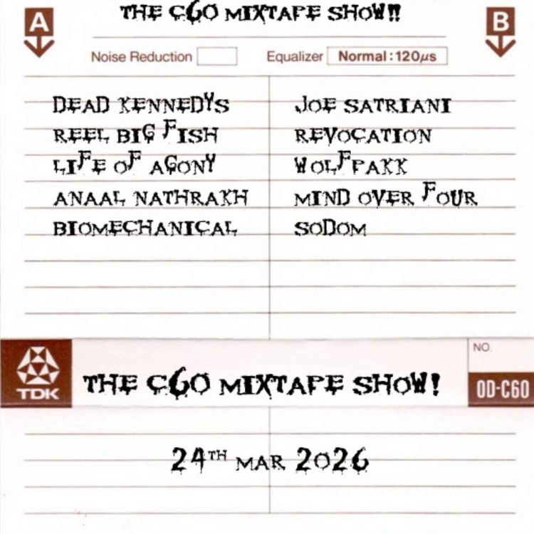 cover art for The C60 Mixtape Show 24th March 2026