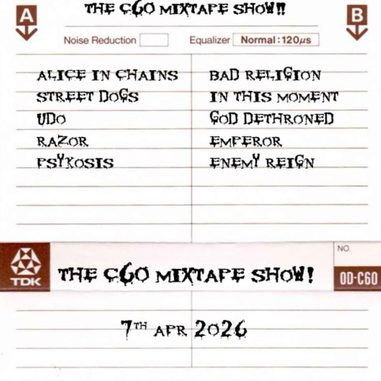 cover art for The C60 Mixtape Show 7th April 2026