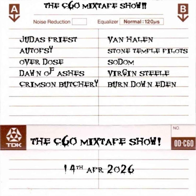 cover art for The C60 Mixtape Show 14th April 2026