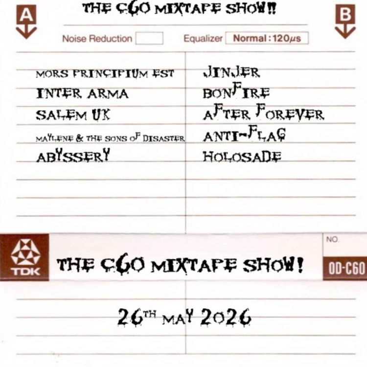 cover art for The C60 Mixtape Show 26th May 2026