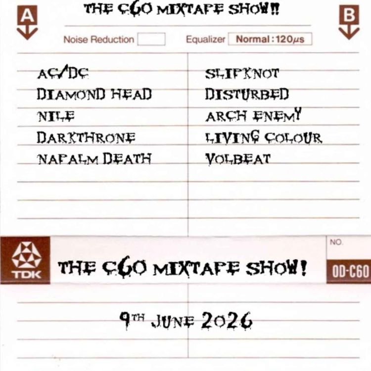 cover art for The C60 Mixtape Show 9th June 2026