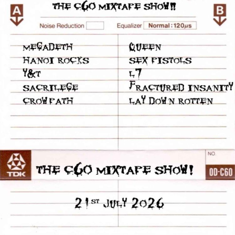 cover art for The C60 Mixtape Show 21st July 2026
