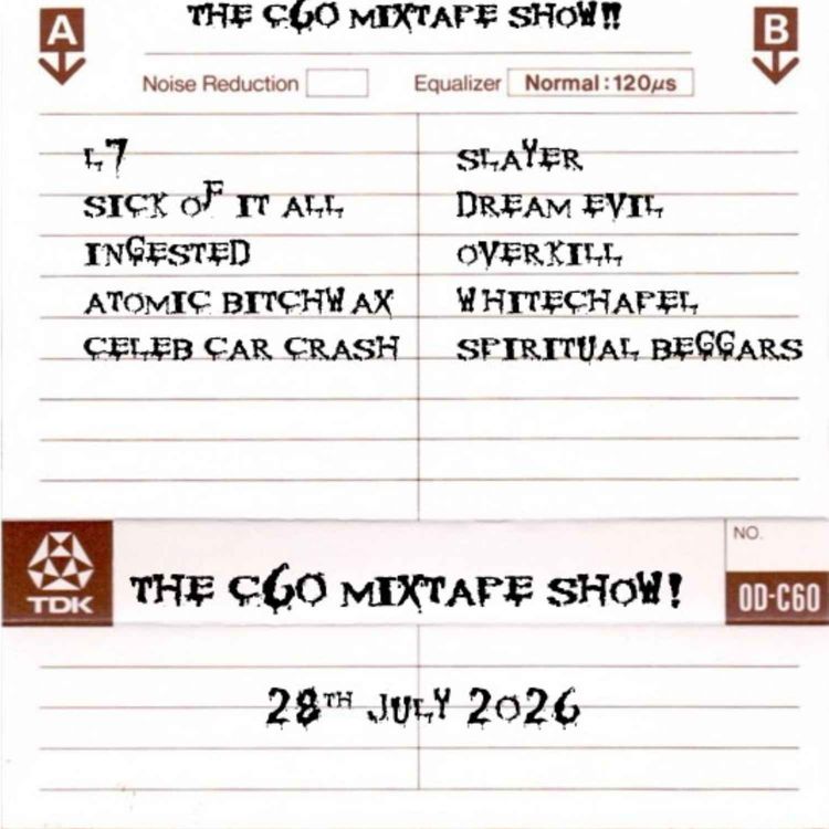cover art for The C60 Mixtape Show 28th July 2026