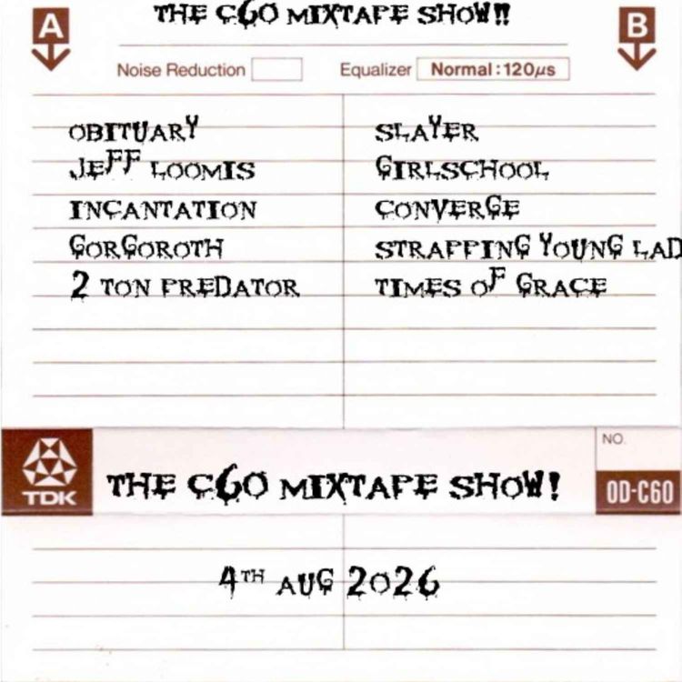 cover art for The C60 Mixtape Show 4th August 2026
