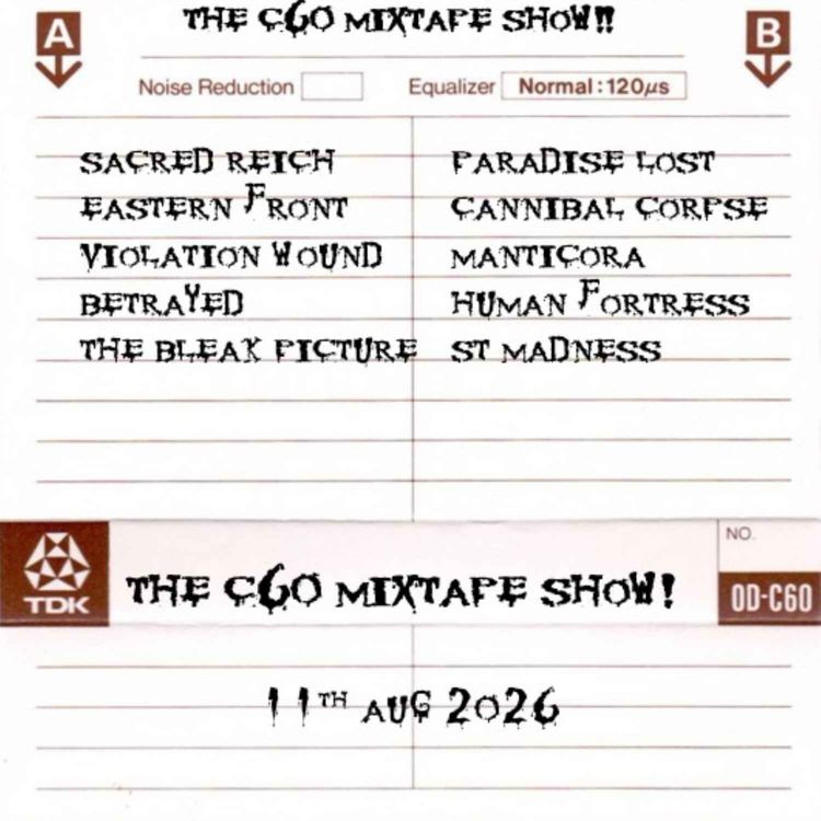 cover art for The C60 Mixtape Show 11th August 2026