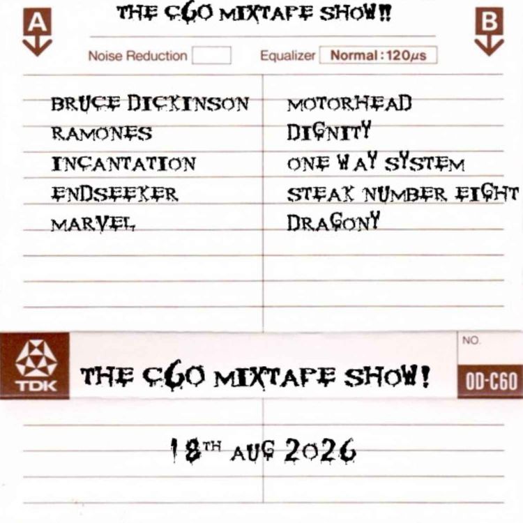cover art for The C60 Mixtape Show 18th August 2026