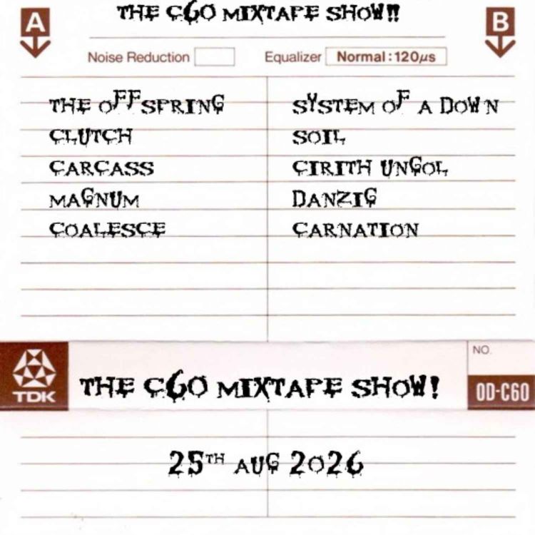 cover art for The C60 Mixtape Show 25th August 2026