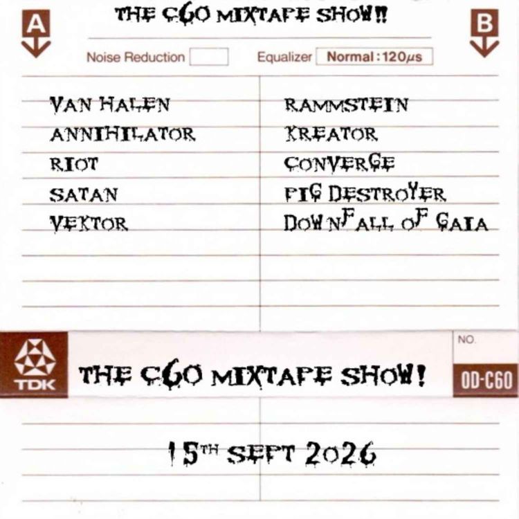 cover art for The C60 Mixtape Show 15th September 2026