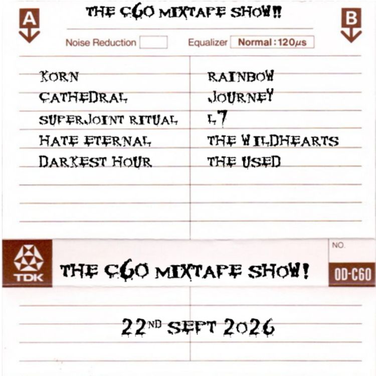 cover art for The C60 Mixtape Show 22nd September 2026