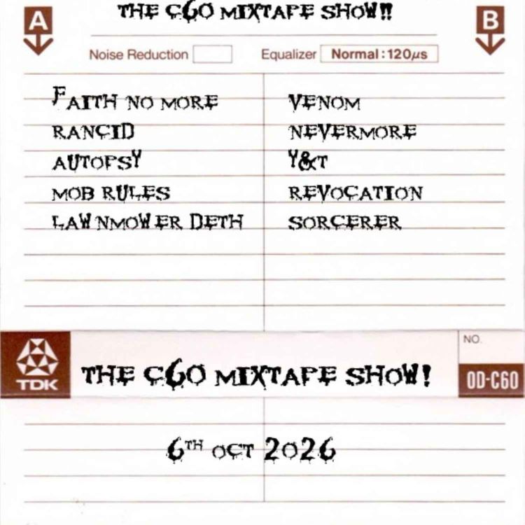 cover art for The C60 Mixtape Show 6th October 2026