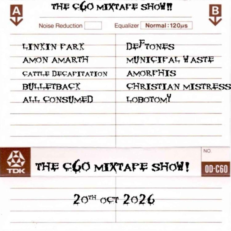 cover art for The C60 Mixtape Show 20th October 2026