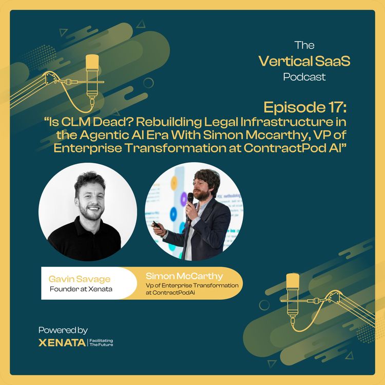 cover art for Is CLM Dead? Rebuilding Legal Infrastructure in the Agentic AI Era With Simon McCarthy