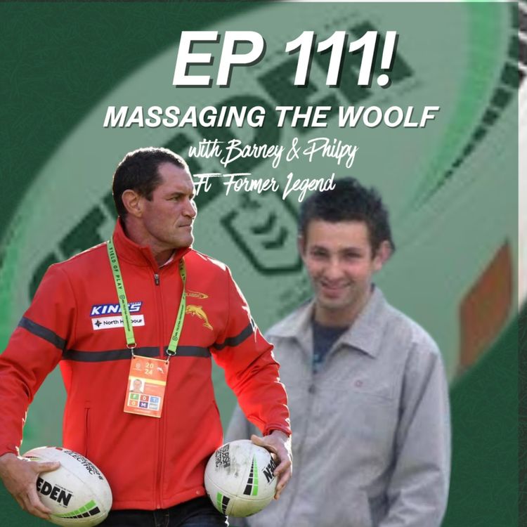cover art for Ep 111 - Massaging the Woolf