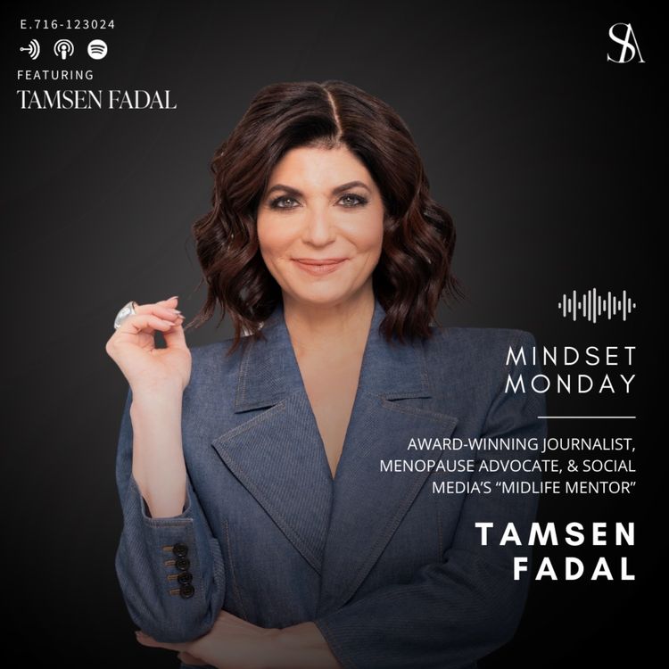 cover art for Breaking the Silence on Menopause with Tamsen Fadal